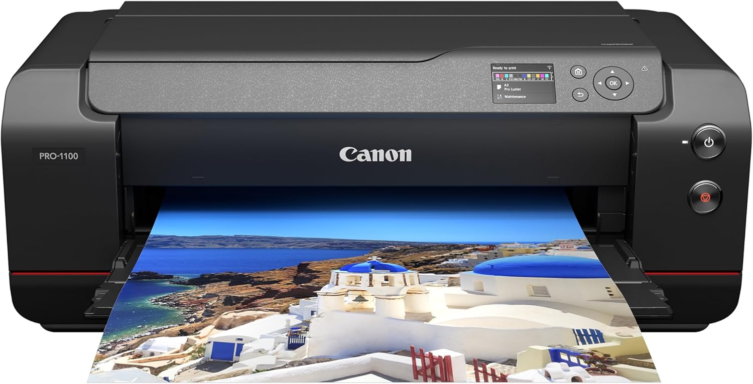 Canon imagePROGRAF PRO-1100: 17” Professional Wireless Inkjet Photo Printer