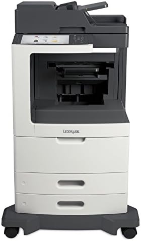 Renewed Lexmark MX810de MX810 24T7407 All-in-One Laser Printer Copier Machine w/90-Day Warranty