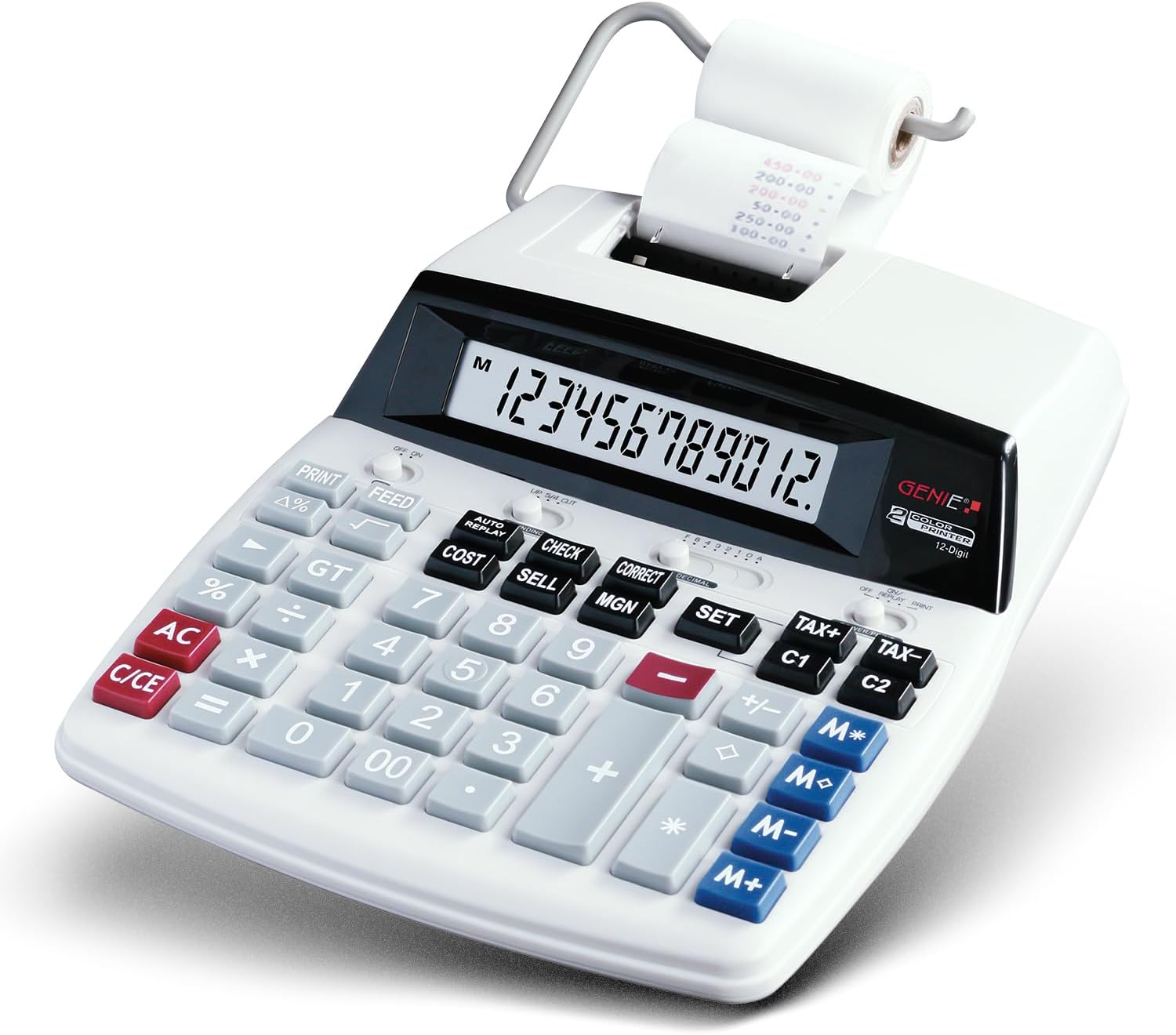 Dieter Gerth 11891 12-Digit Value Genie D69 Plus Printing Calculator