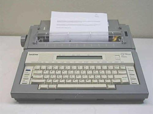 Rebuilt Discontinued Brother GX9000 Typewriters by Around The Office with New Machine Guarantee, Extra Ribbons & Correction Tapes, and Dust Cover