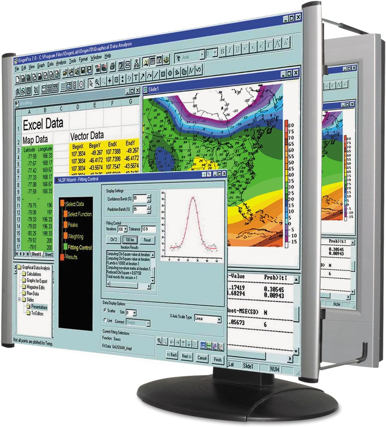 Kantek LCD Monitor Magnifier Filter for 22