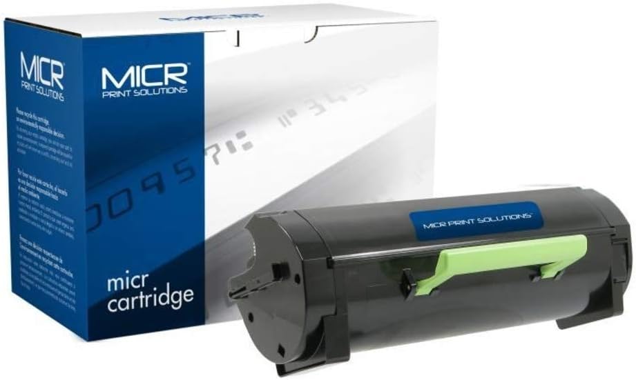MICR Print Solutions New Replacement MICR Ultra High Yield Toner Cartridge Replacement for Lexmark MS510