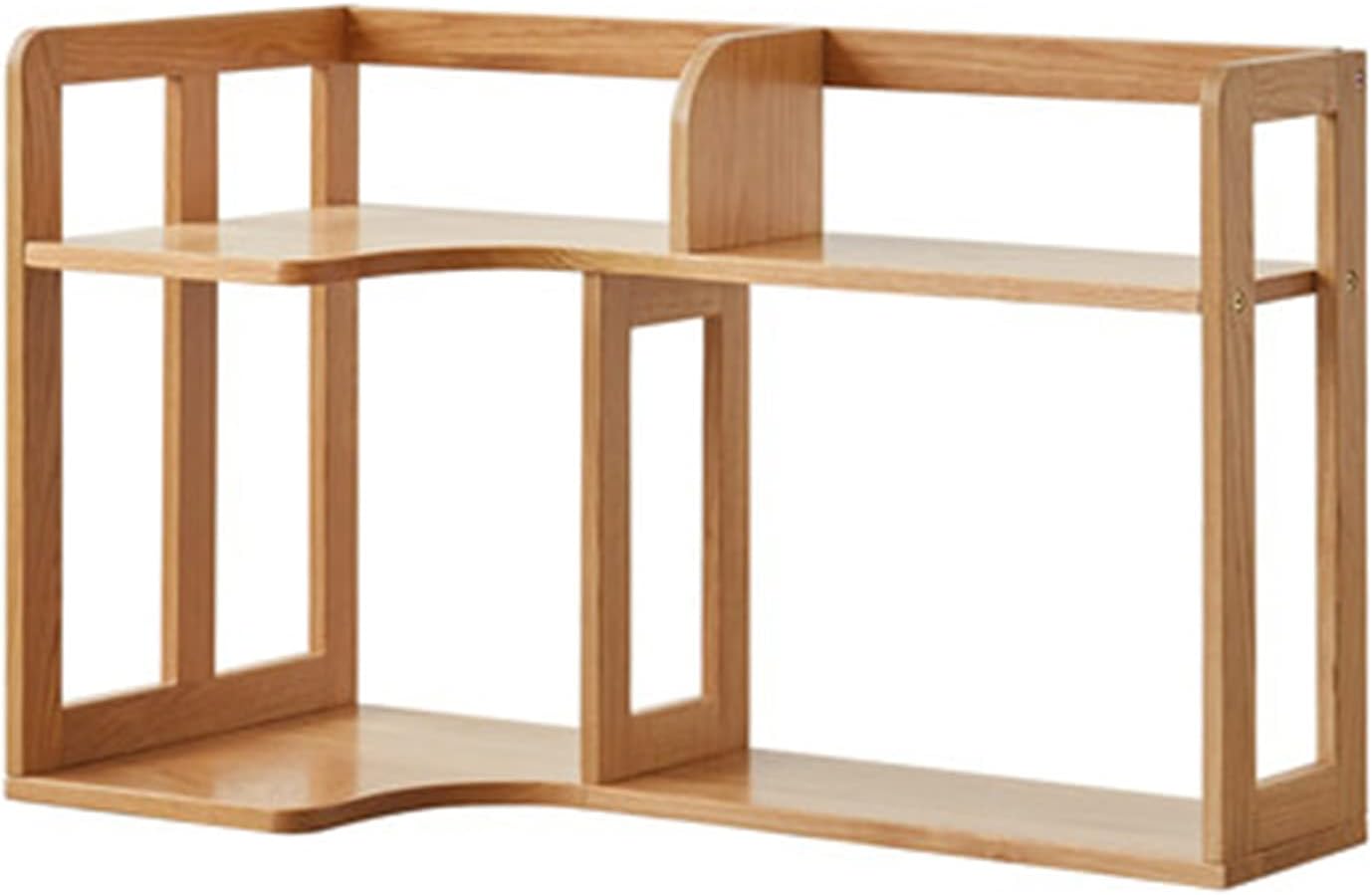 TOMYEUS Bookcase Bookshelf Desktop Small Bookshelf Storage Rack Modern Minimalist Study Furniture Storage Rack Storage Shelf (Color : B)