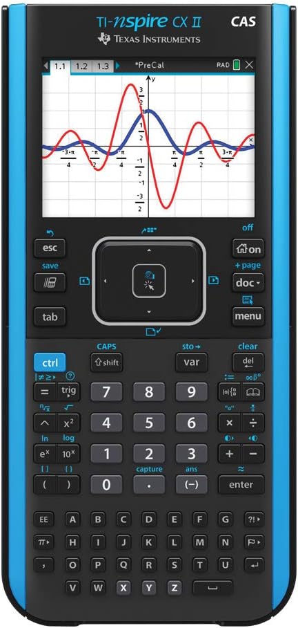 Texas Inst. Nspire CX II CAS Graphing Calculator (Renewed)