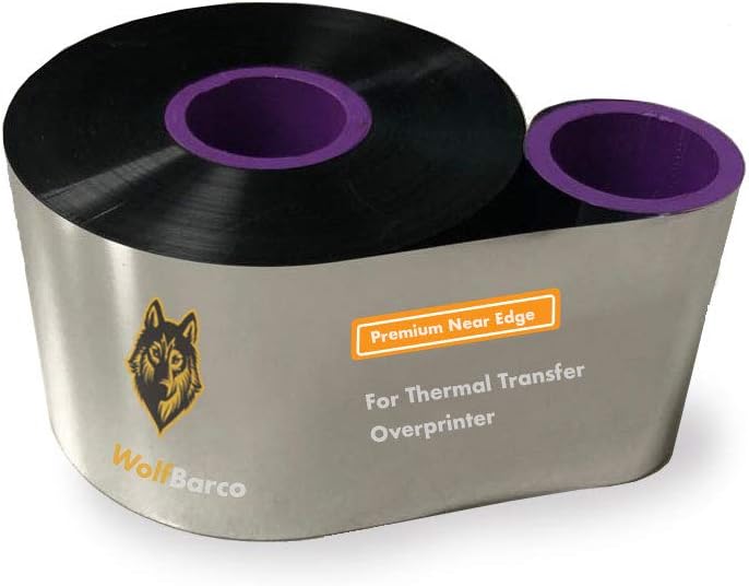 24 Rolls Wolfbarco Thermal Transfer Ribbon 2.17