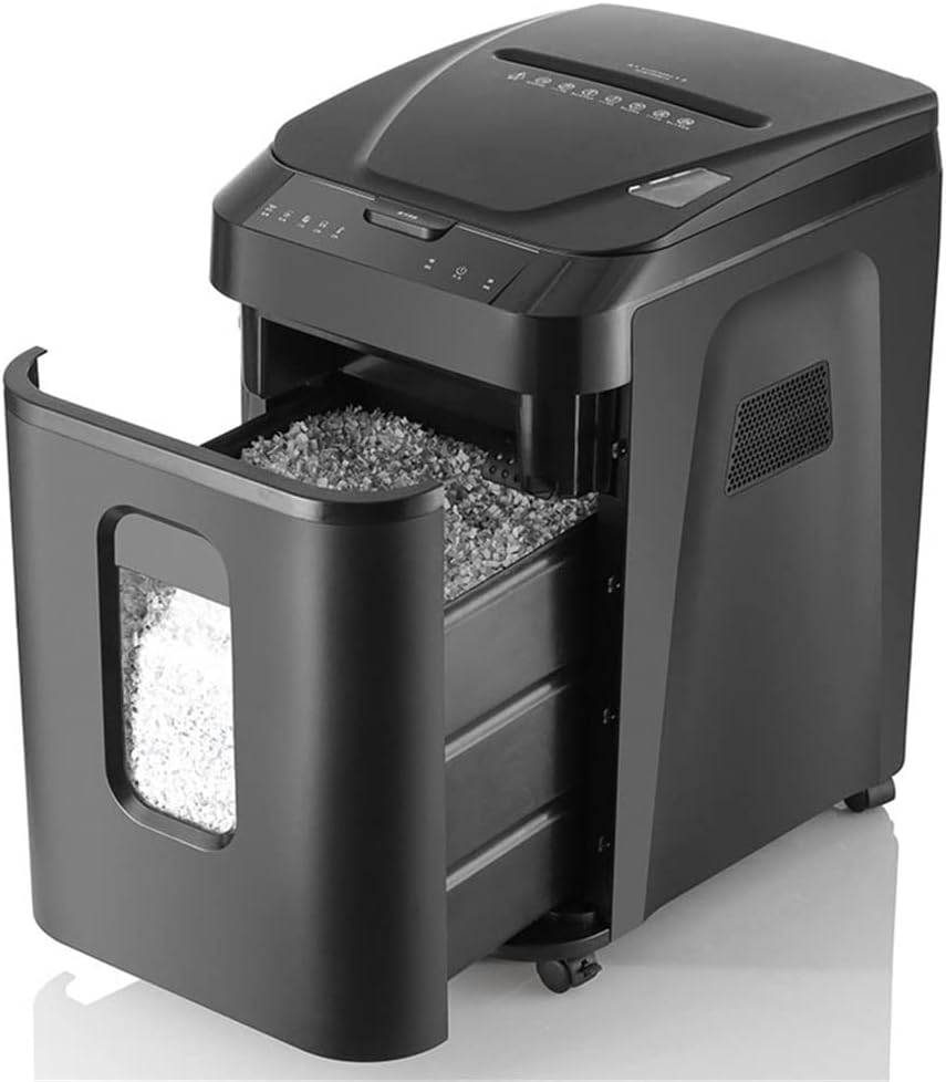 YUYUFA 32.2L Automatic Electric Shredder Office Home Large Shredder Crusher for Documents