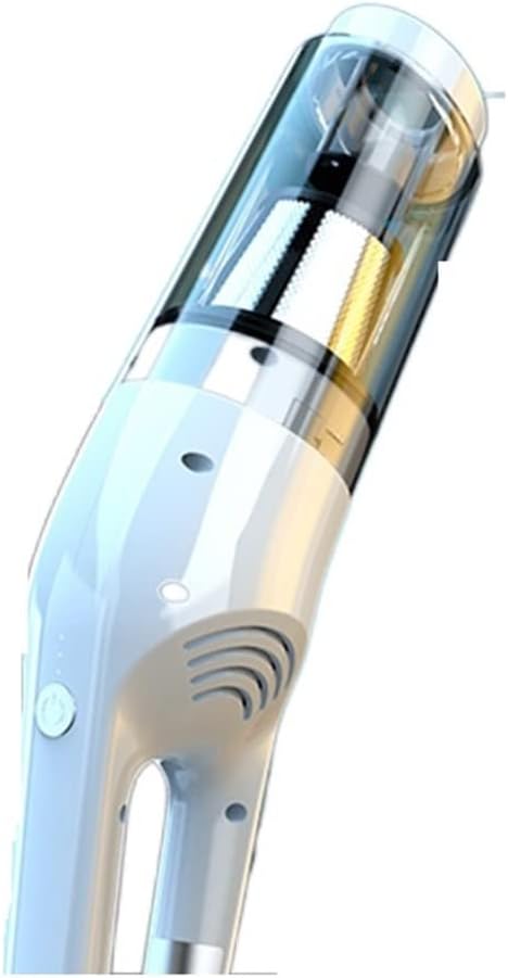 95000Pa Car Vacuum Cleaner Cyclone Suction Dust Catcher Portable Handheld Vacuum Wireless for Home Applicance Auto Accessories (Color : White 3hapa 1bag)