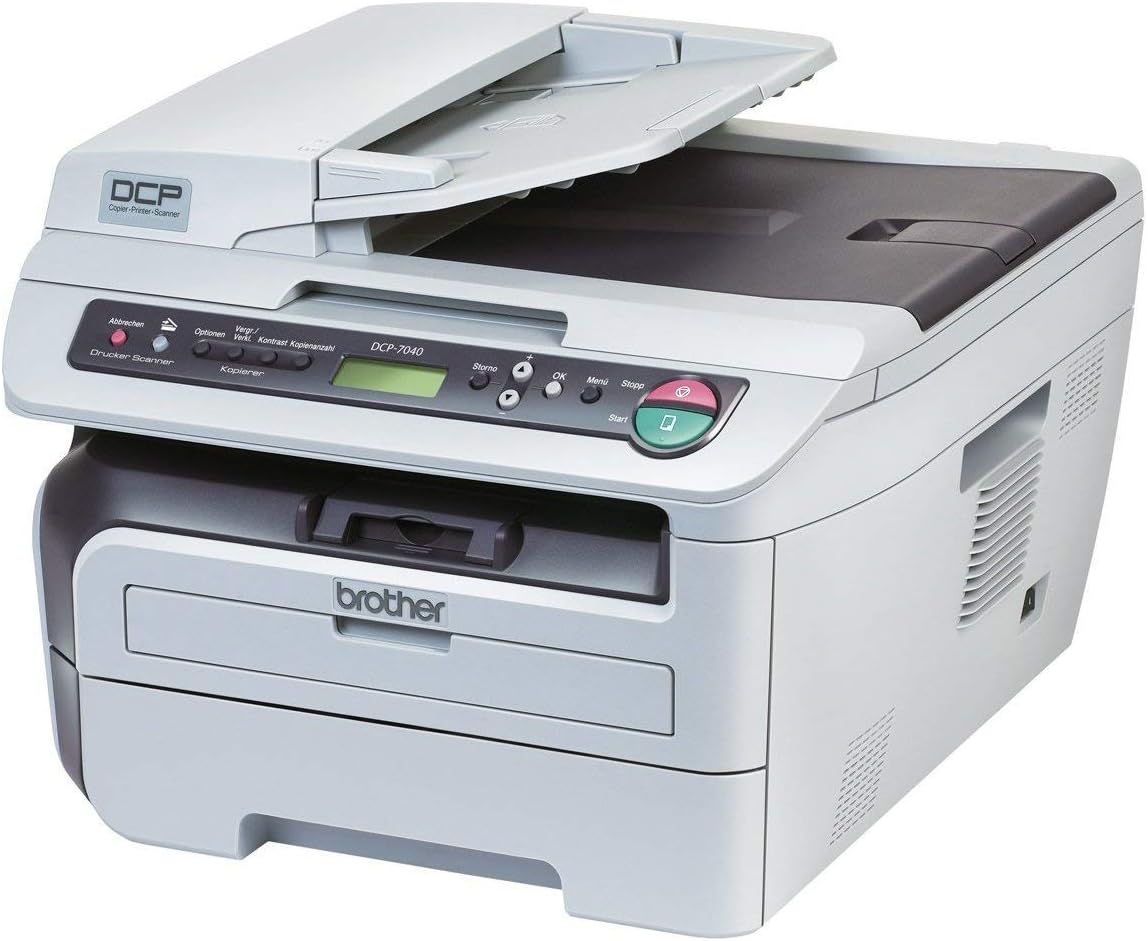Brother DCP-7040 Laser Multifunction Copier with Auto Document Feeder (Renewed)