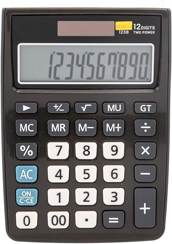 DUYHBAWRS Calculator Calculator Office Desk Calculator Color Cute Calculators Power Business Supplies Electronic Programmer(E)