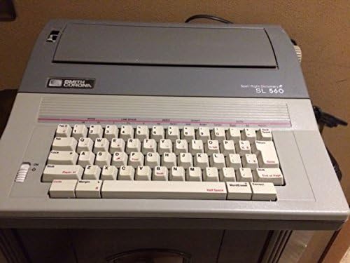 Rebuilt Discontinued Smith Corona SL 560 Typewriters by Around The Office with New Machine Guarantee, Extra Ribbons & Correction Tapes, and Dust Cover