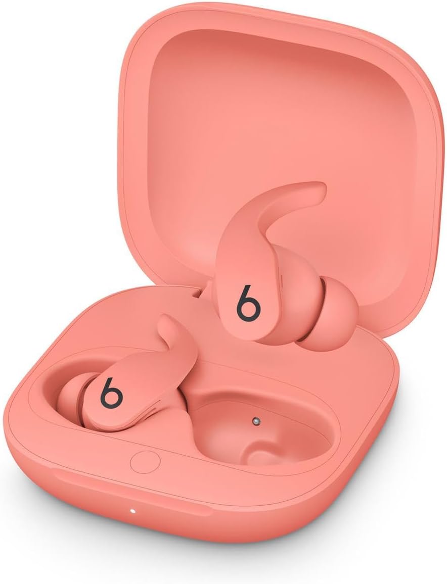 Beats Fit Pro True Wireless Noise Cancelling Earbuds - Coral Pink (Renewed)