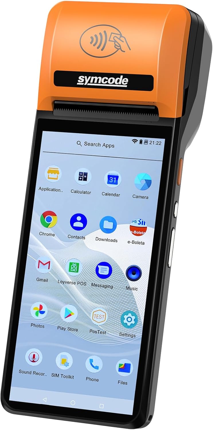 symcode POS PDA Mobile POS Machine Terminal Thermal Receipt Printer 5.99