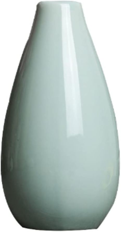 Home Decor Smooth Ceramic Pottery Flower Vases Mini Vase for Decoration Wedding Home Office Ornaments Desktop Crafts (Color : C Size : One Size) (B One Size)