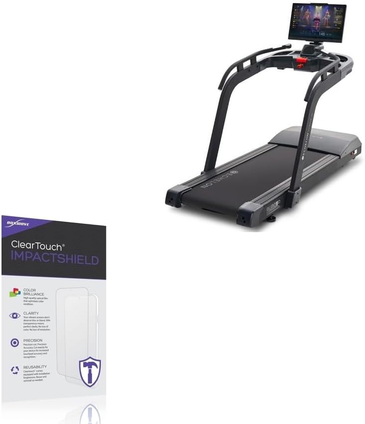 BoxWave Screen Protector Compatible With Echelon Stride-5s - ClearTouch ImpactShield (2-Pack), Impenetrable Screen Protector Flexible Film