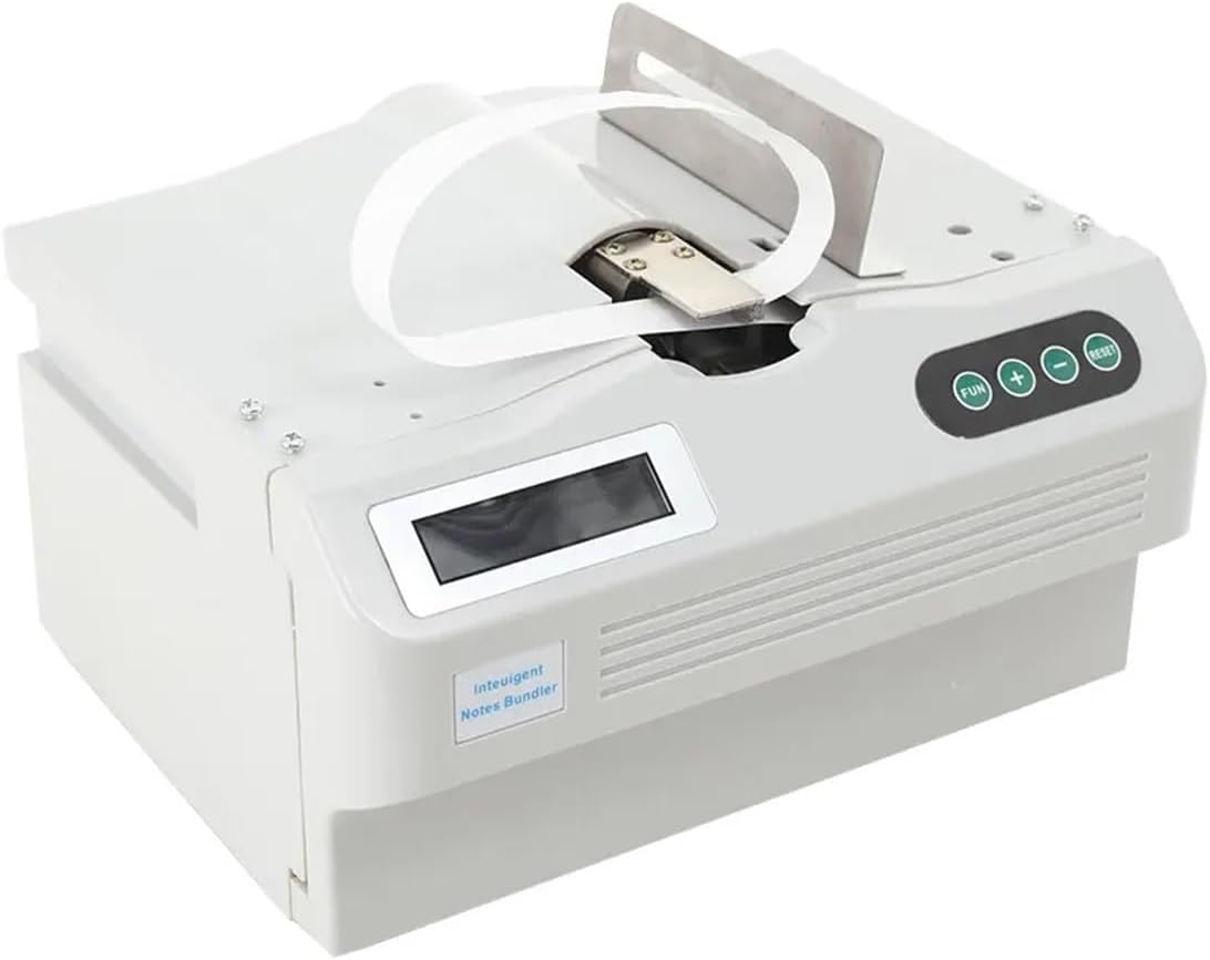 Automatic Small Banknote Binding Machine Strapping Bundling Money Packer