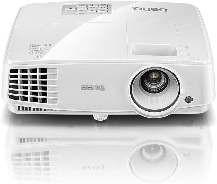 BenQ DLP Video Projector - XGA Display, 3300 Lumens, HDMI, 13,000:1 Contrast, 3D-Ready Projector (MX525A) (Renewed)