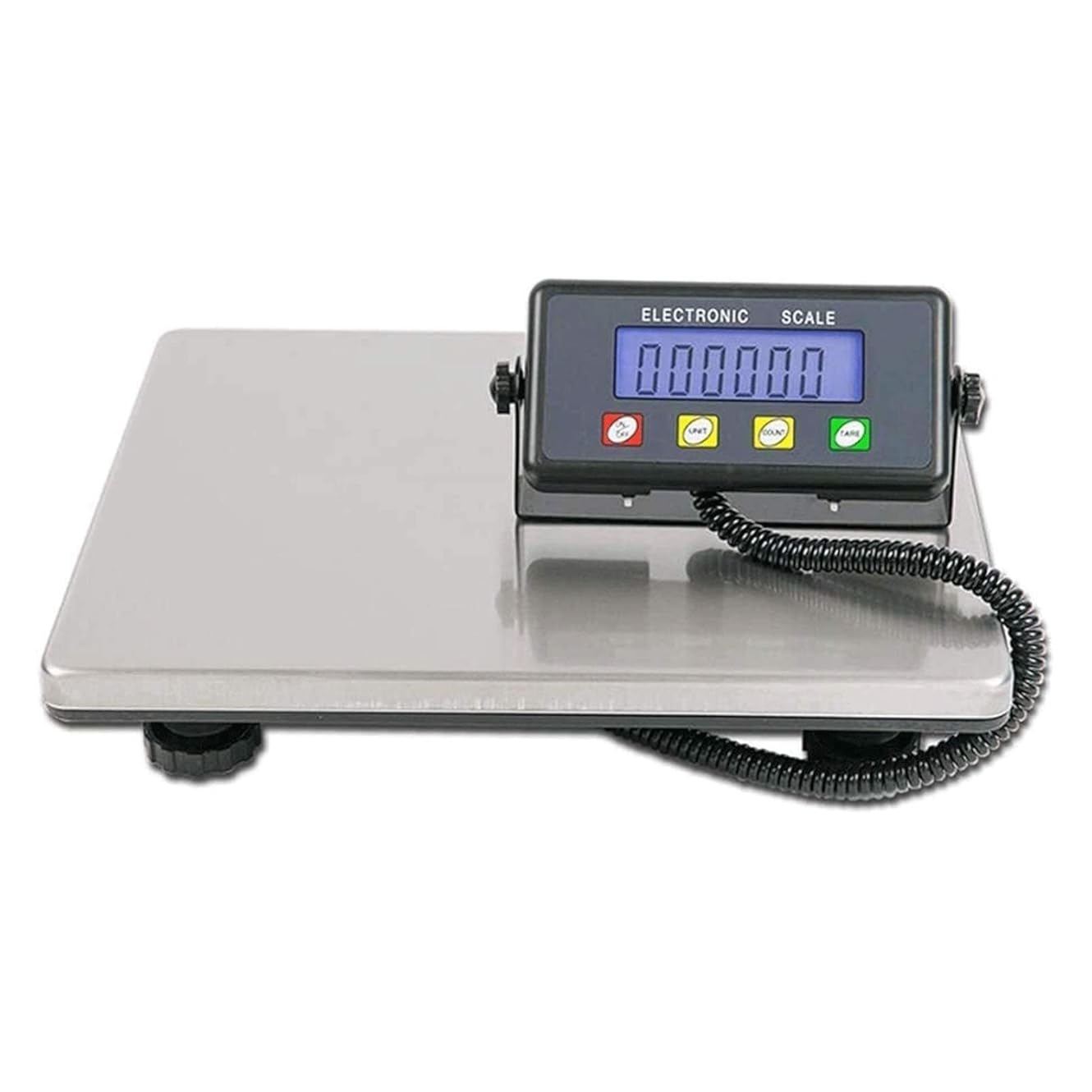 Digital Postal Scale Parcel Scales Heavy Duty Postage Scales Shipping Packet Scales with LCD Display (200kg/440lb)