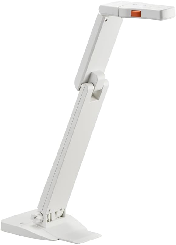 Elmo 1433 Model OX-1 Visual Presenter with 3-Year Digital Camera Protection Plan (DCM3-500); 1080p Full HD Document Camera; 1/3.2