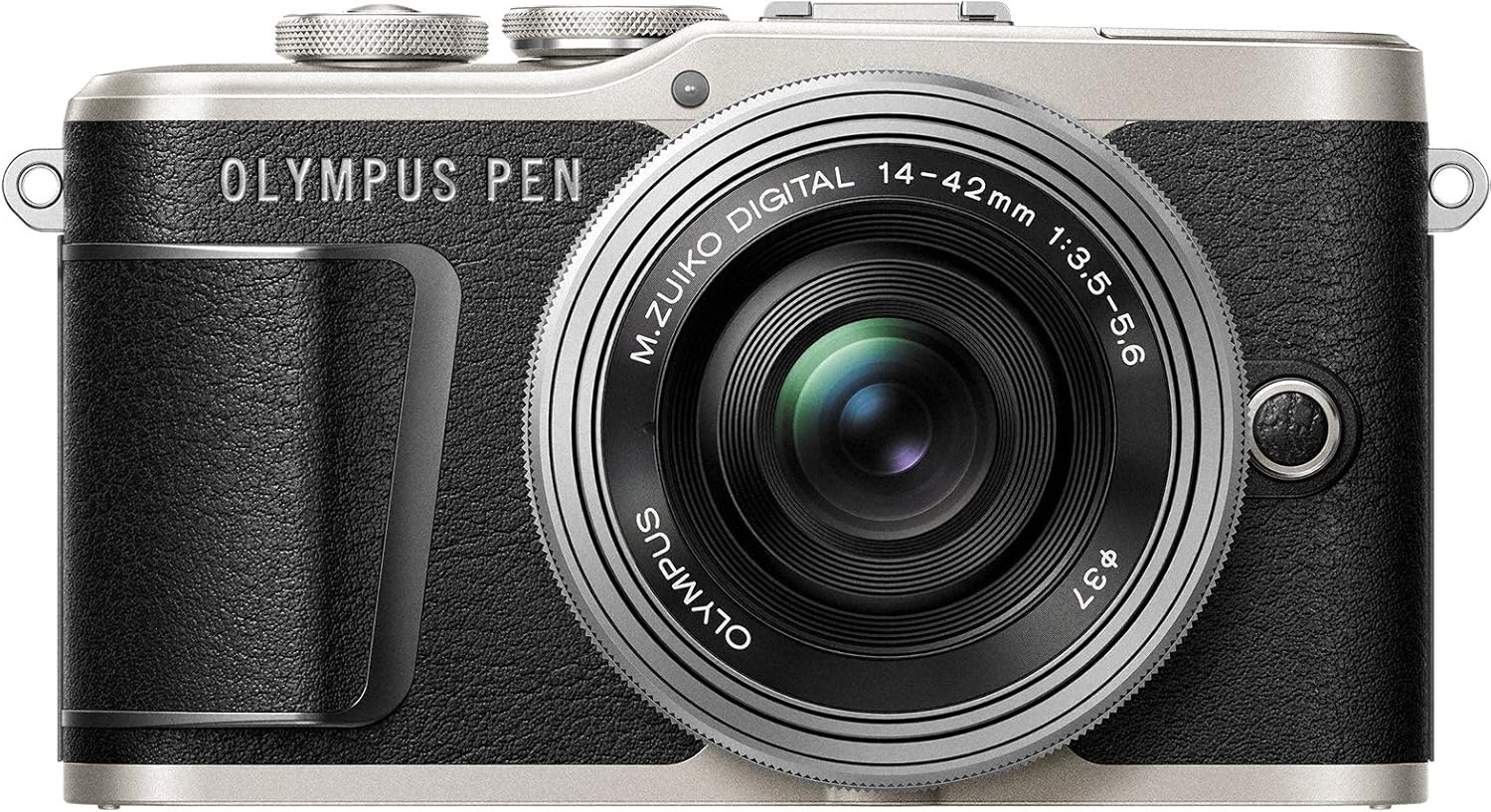 OM SYSTEM OLYMPUS PEN E-PL9 Kit with 14-42mm EZ Lens, Camera Bag, and Memory Card (Onyx Black)