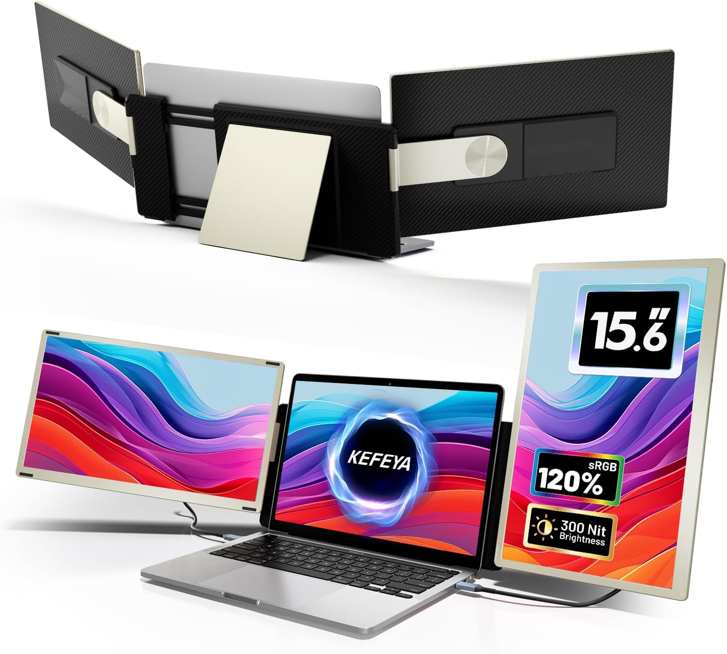 KEFEYA Laptop Screen Extender, 15.6