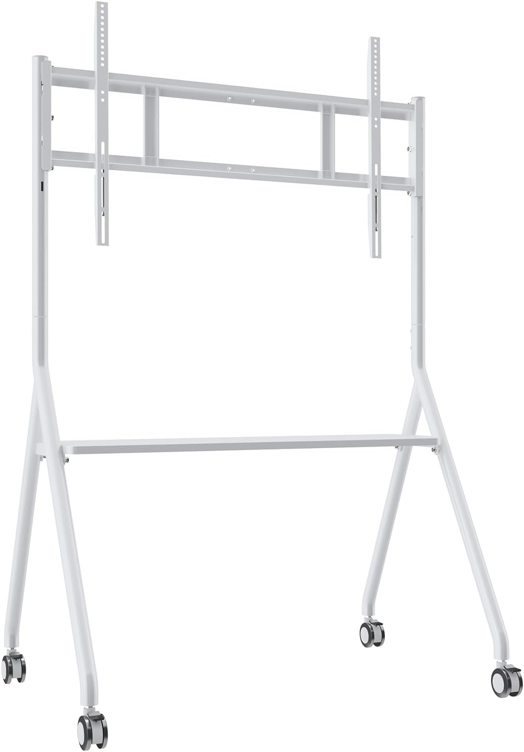 NEWORK Mobile Cart for 75 Inch Smart Board, Portable Stand for NewBoard Interactive Whiteboard, Four Lockable Wheels, Sleek Design for The Modern Office or Classroom