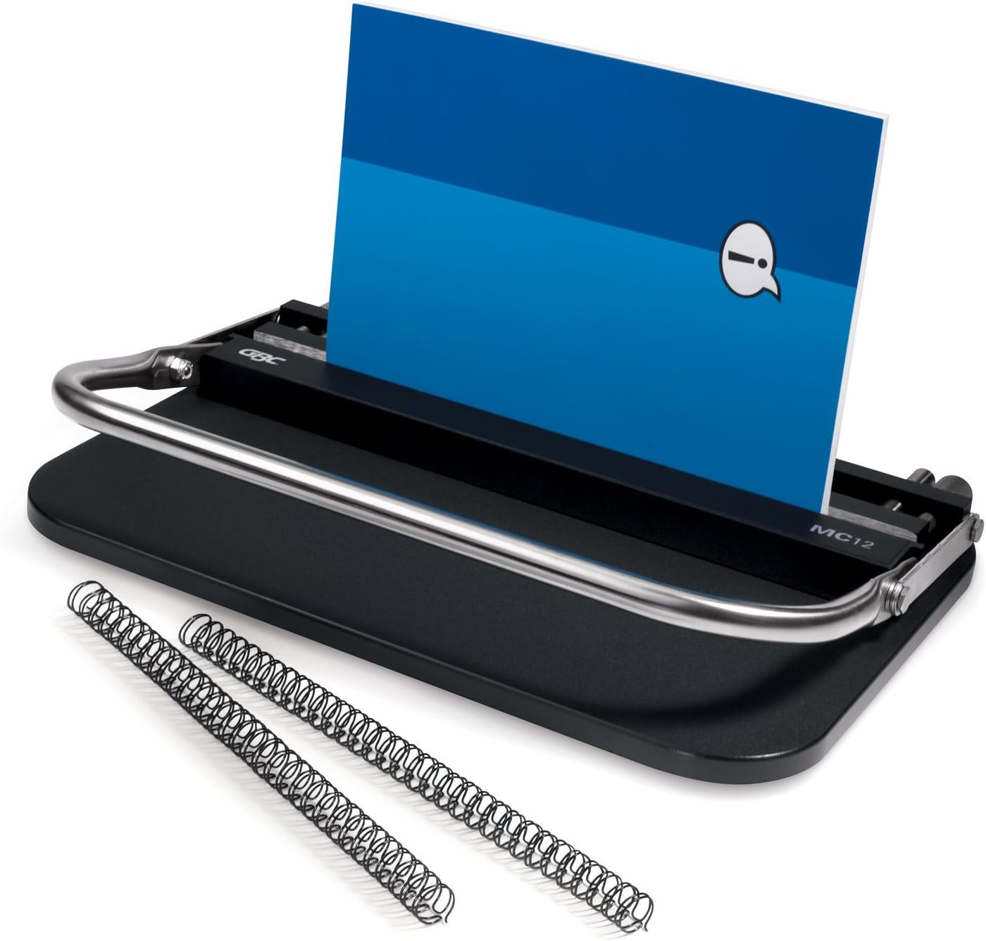 GBC Binding Finisher, Machine, Manual, Binds 250 Sheets, WireBind MC12 (1770600)