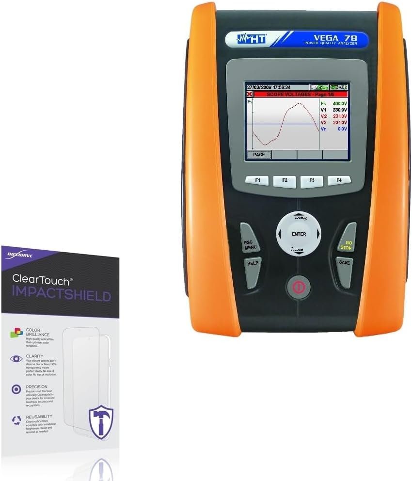 BoxWave Screen Protector Compatible With HT VEGA78 - ClearTouch ImpactShield (2-Pack), Impenetrable Screen Protector Flexible Film