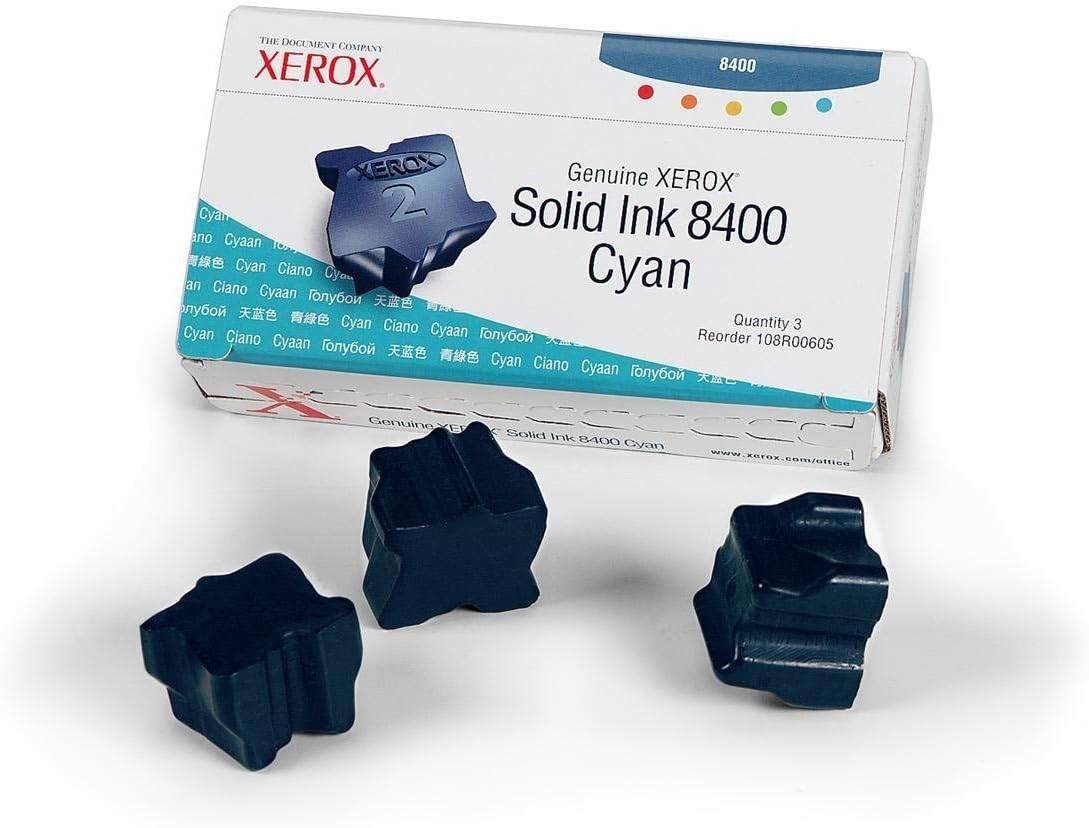 XER108R00605 - Xerox Cyan Solid Ink Stick