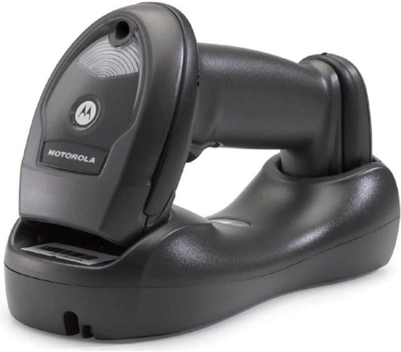 Zebra Symbol (Motorola) LI4278 Wireless Bluetooth Barcode Scanner, with Cradle and USB Cables (Renewed)