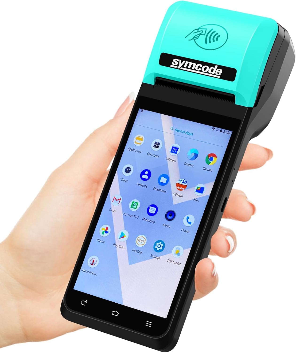 POS PDA Thermal Receipt Printer Handheld Printer Mobile POS Machine 5.5