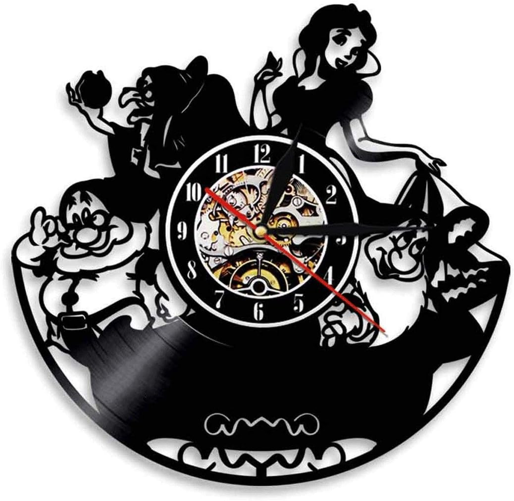 IIPOSAQQ Vinyl Wall Clock Music Bands and Musicians Themed Travel Souvenir Unique Gift Home and Office | Room Decoration