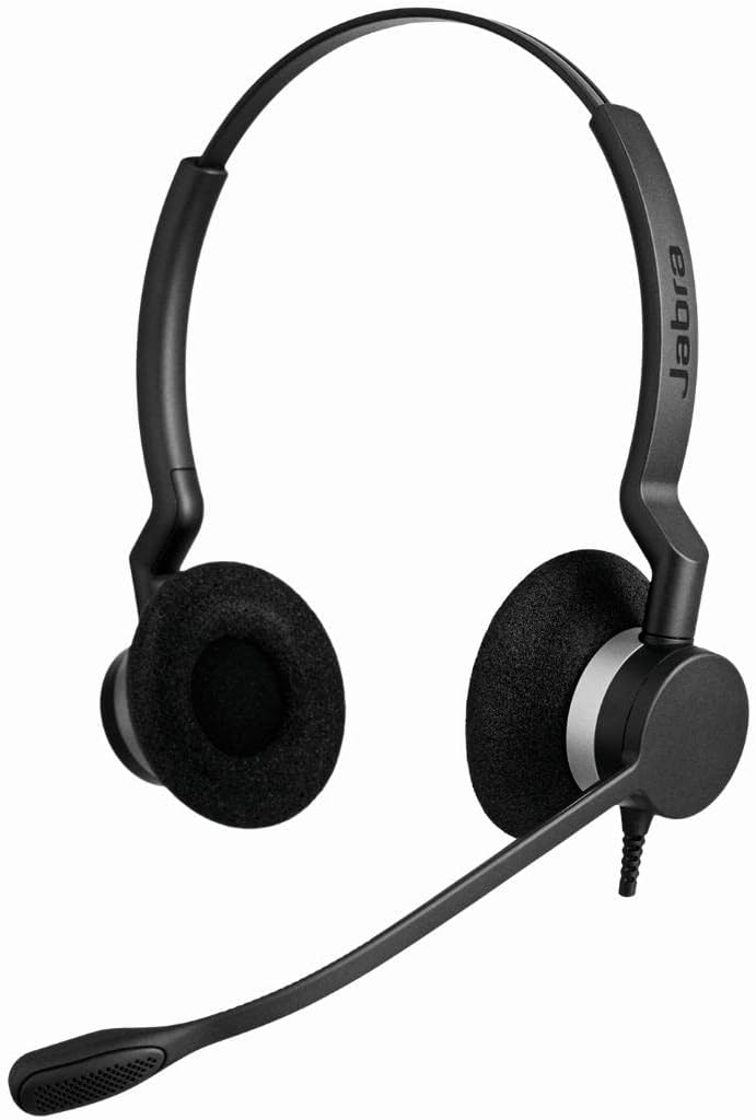 Jabra Biz 2300 QD Duo Binaural Head-Band Black Headset