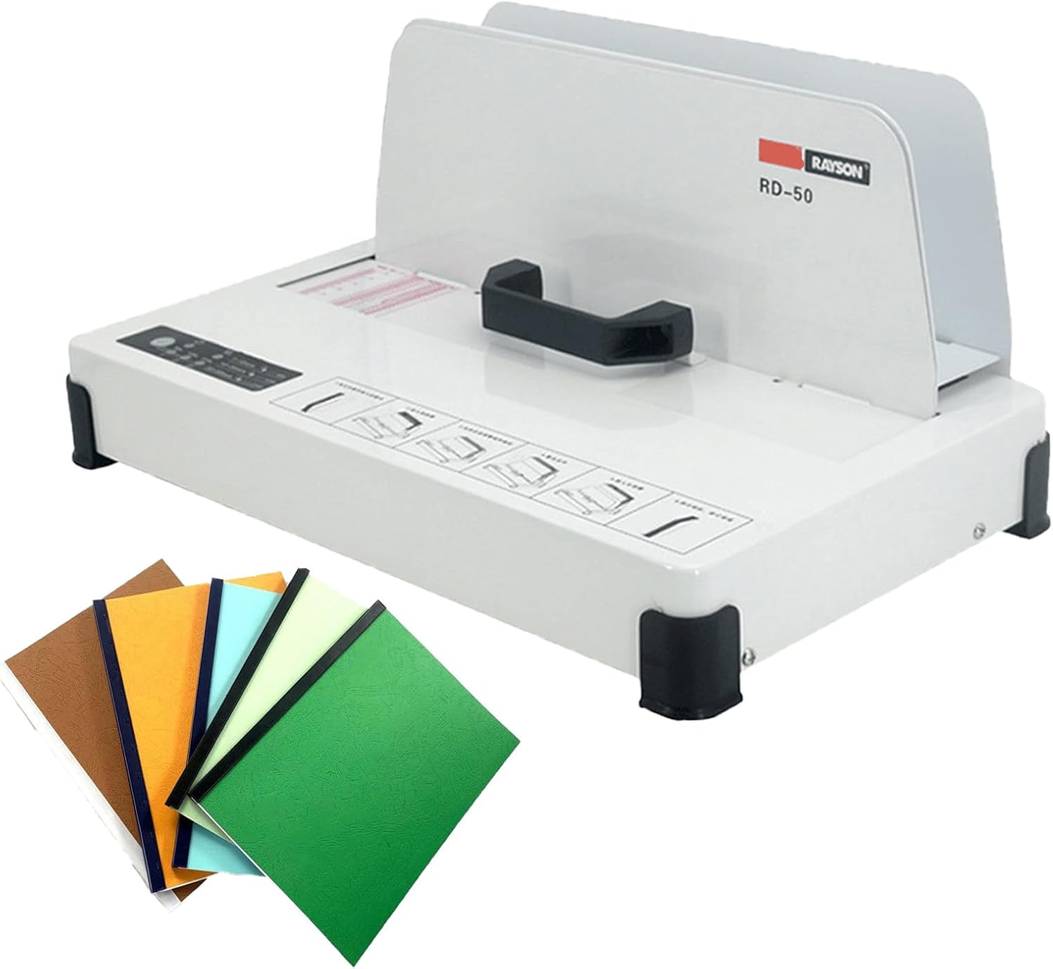 Thermal Binding Machine, All-Metal Construction, 500 Sheets Capacity Book Binding Machine, Heat Binding Machine for A3/A4/A5/Letter Size Documents, 3 Levels Time Setting