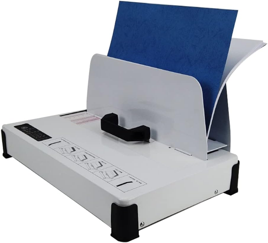 Thermal Binding Machine, Thermal Binding System, Medium Duty Universal Thermal Binding Machine, 1-50mm Binding Thickness Universal Thermal Binding Machine Infrared Light Detecting Hot Melt Machine Con