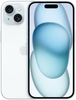 Apple iPhone 15, 256GB, Blue - Unlocked (Renewed Premium)
