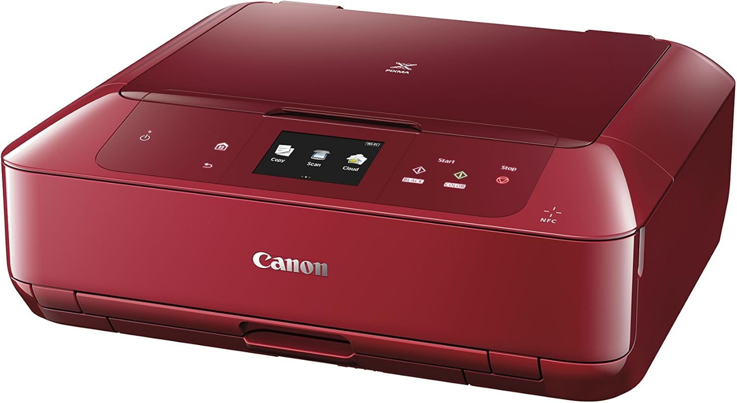 Canon MG7720 Wireless All-In-One Printer with Scanner and Copier: Mobile and Tablet Printing, with Airprint™ and Google Cloud Print compatible, Red