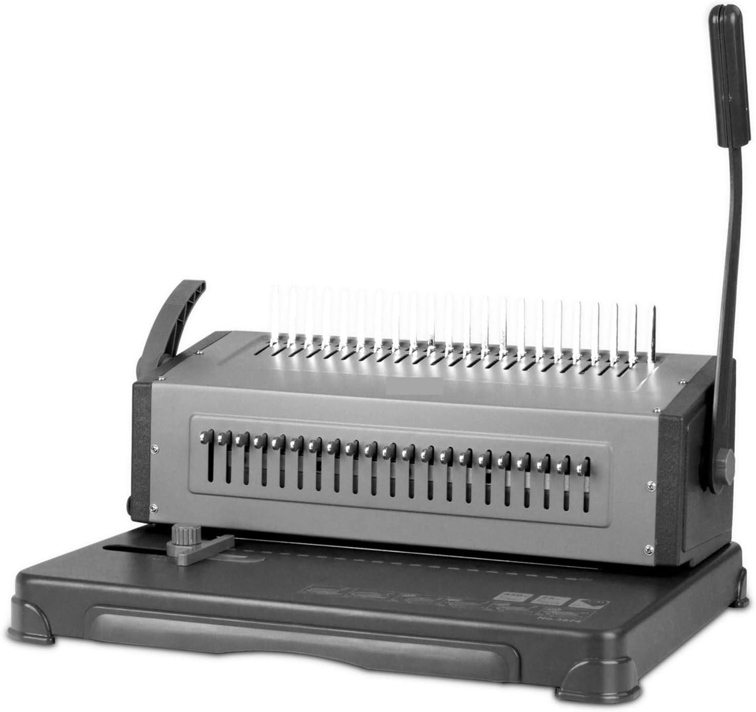 Binding Machines, 3873 Heavy Duty Manual Comb Binding Machine 425 Sheets Binding Machine 18 Holes 425 Pages Binding 25 Sheets Punch Hole