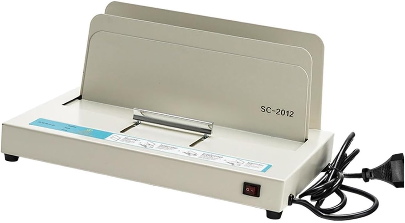 Binding Machines, Thermal Binding Machine Hot Melt Glue Electric Book Binder for Envelopes Reports Invoices Office Contract Documents