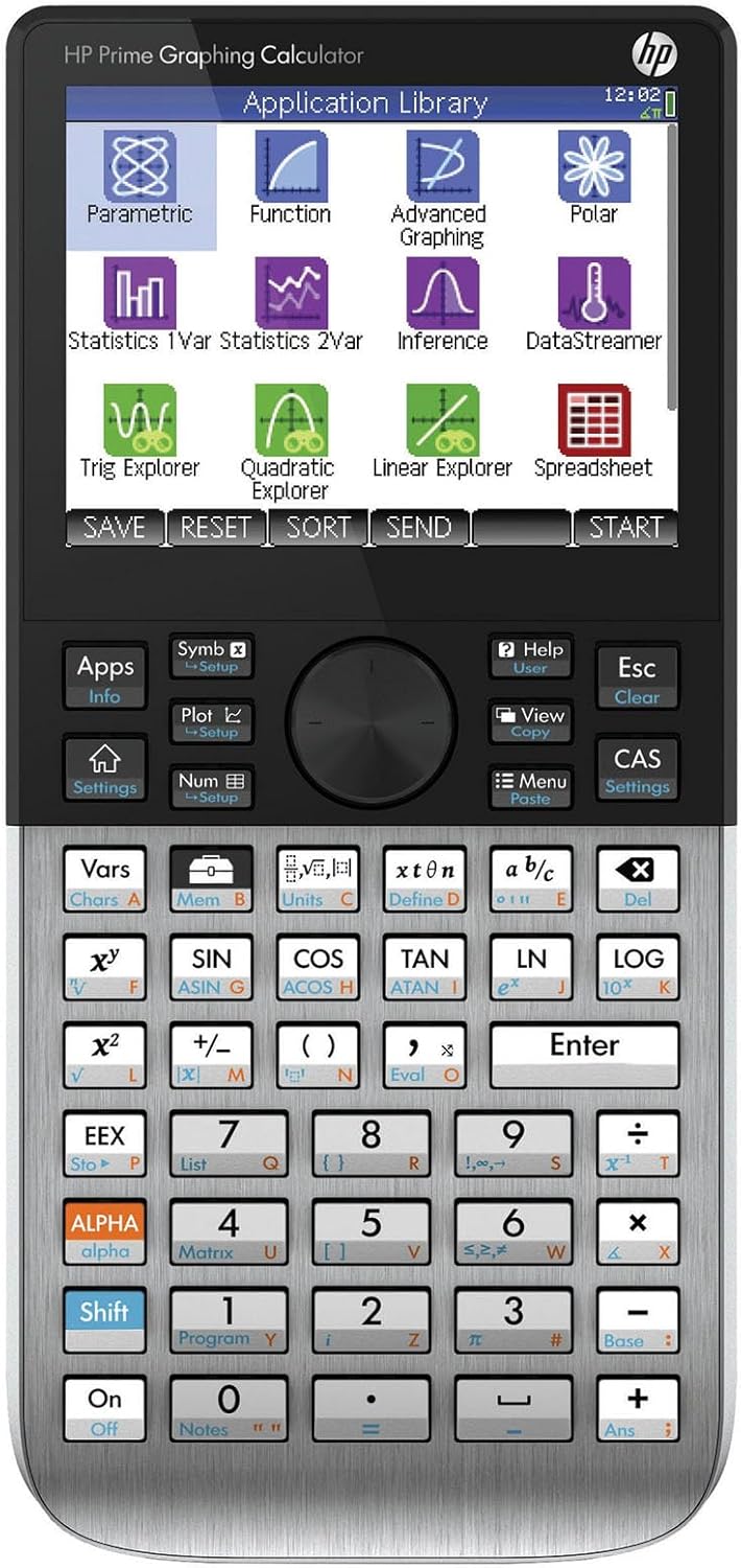 HP Prime Graphing Calculator – Multi-Touch 3.5