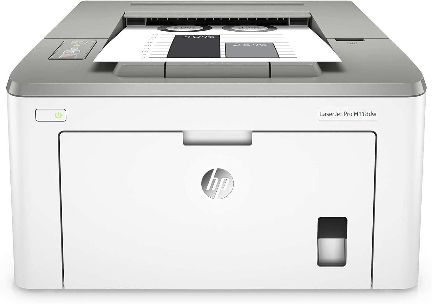 hp Laserjet Pro M118dw Wireless Monochrome Laser Printer with Auto Two-Sided Printing, Mobile Printing & Built-in Ethernet (4PA39A) (Renewed)
