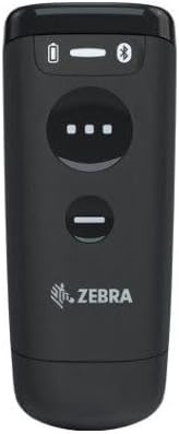 Zebra CS6080 Handheld Barcode Scanner, Bluetooth, Corded/Cordless Operation, Black