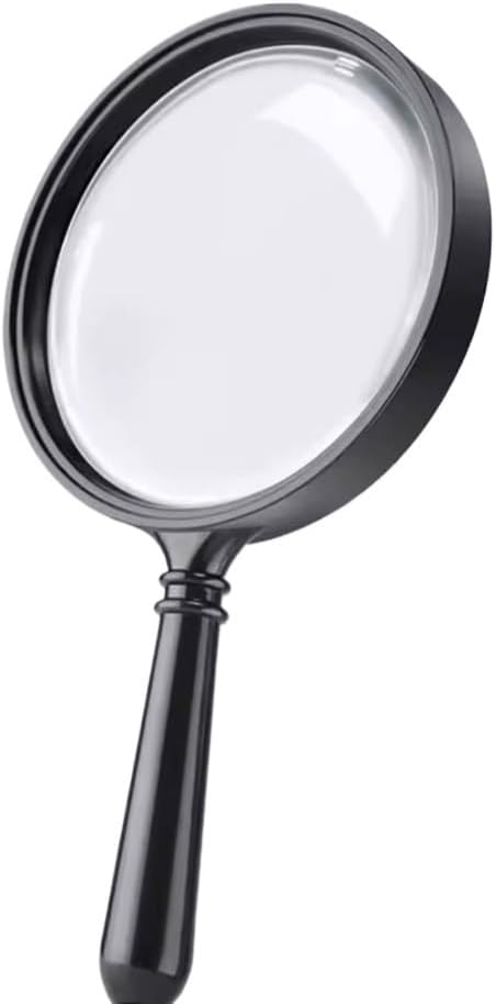 JSEIAJB Handheld Magnifier Magnifier Reading Magnifying Glass for Reading Book Inspection Coins Map