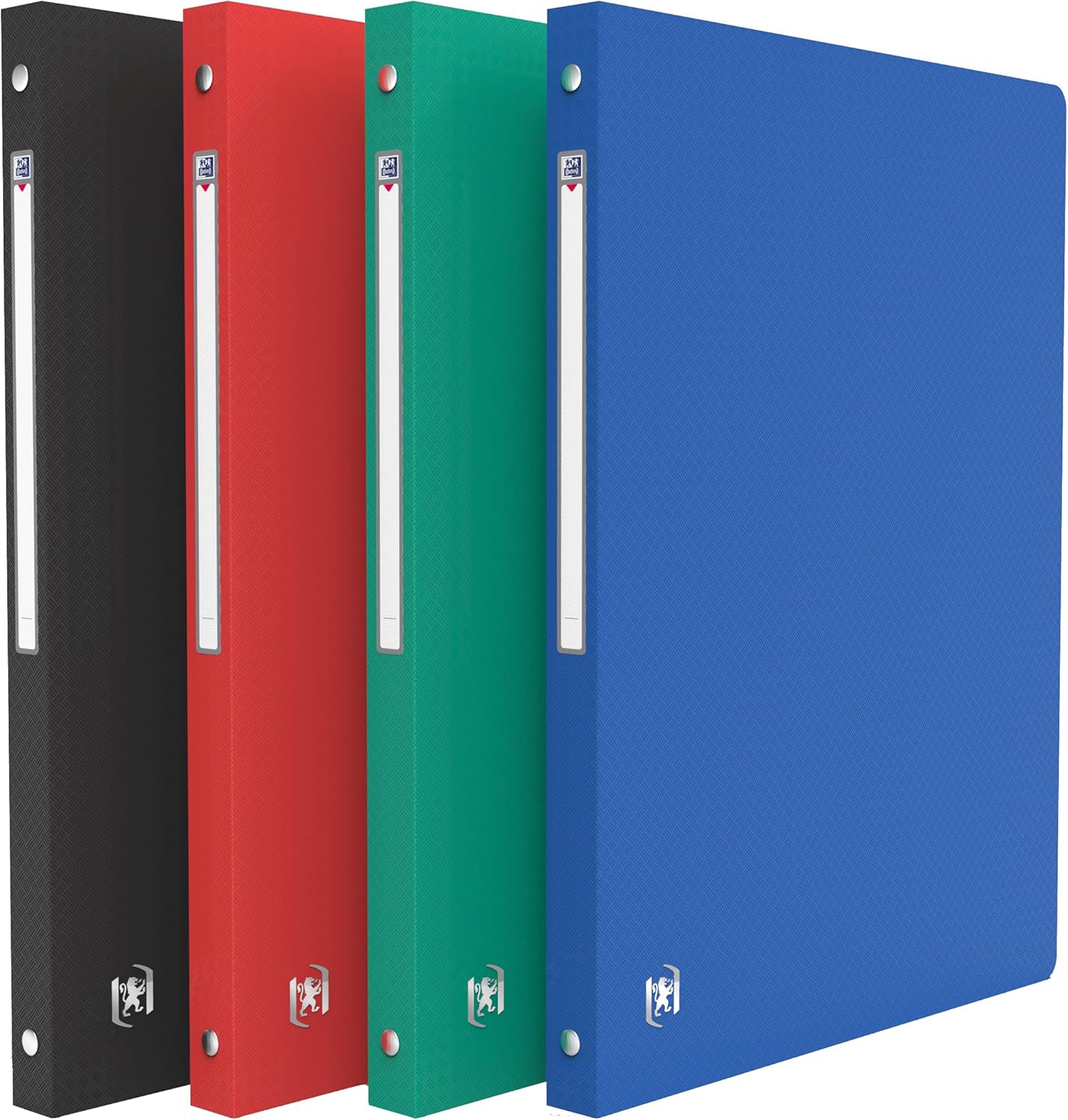 Elba Ring Binder 4-Ringed 15 mm 5/10e Polypropylene Assorted Classic Range (Pack of 20)