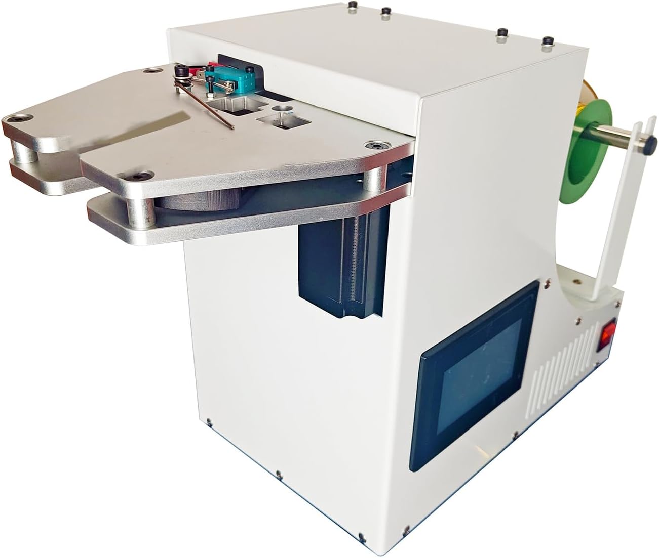 SIONNE Vertical Electric Wire Harness Binding Machine, Melon Fruit Sealing Machine, Vegetable Binding Machine,Suitable for Supermarkets, Bakeries, Cafe Shops, Power Cords, USB Data Cables