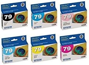 Epson Complete Ink Cartridge Set for Stylus Photo 1400 Printer #IESKR1400C