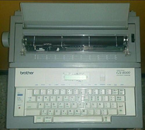 Rebuilt Discontinued Brother GX8000 Typewriters by Around The Office with New Machine Guarantee, Extra Ribbons & Correction Tapes, and Dust Cover
