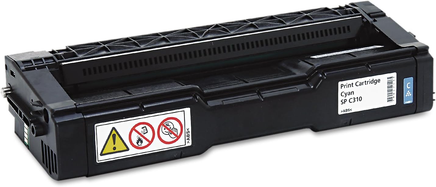 Ricoh 406476 High-Yield Toner, 6000 Page-Yield, Cyan