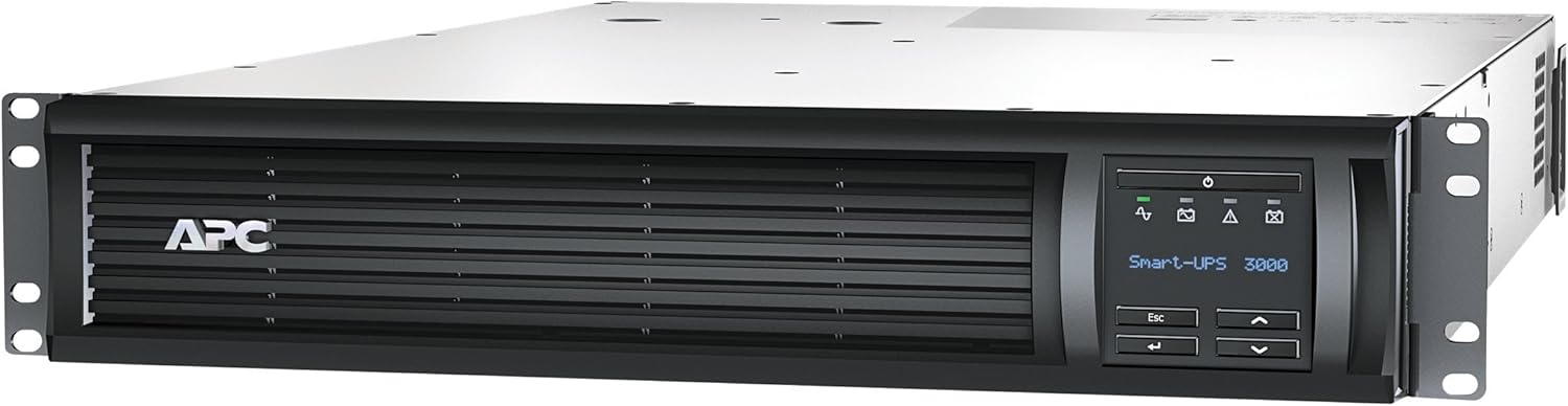 APC Rack-mountable UPS - Rack-Mountable Black (SMT3000RM2UNC)