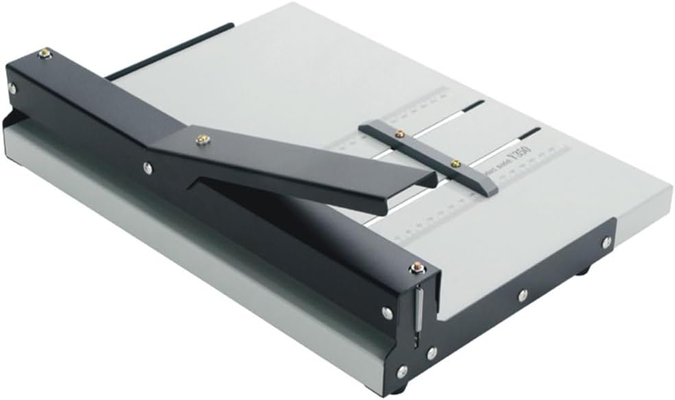 JKSVTF Manual Paper Creasing Scoring Machine, Folding Binding Machine, A3/A4 Indentation Machine 351mm Paper Folding Machine, for Printing Houses, Offices, Professional Service and Schools