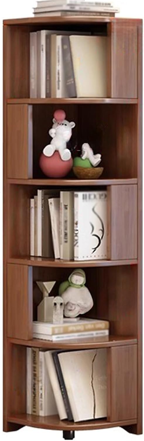 YUGXTH Corner Bookshelf, L-Shape Corner Shelf Stand, Corner Bookcase with Back Panel, Industrial Corner Etagere Bookcase, for Open Storage, for Home Office, Living Room(173cm/68.1in)